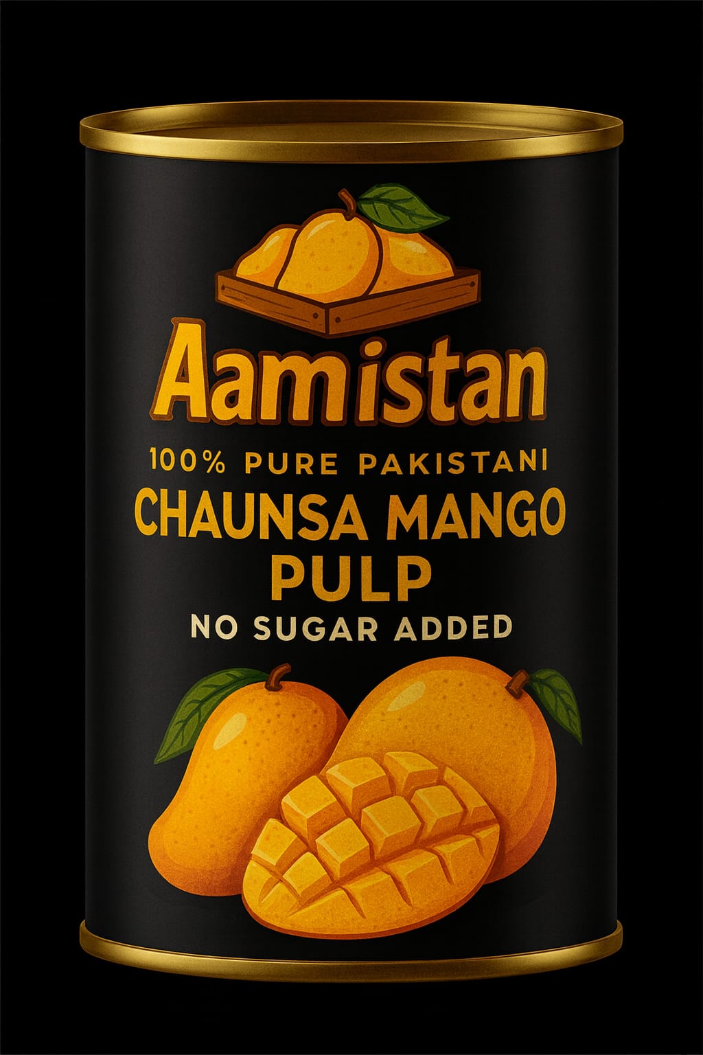 Pakistani Mango Pulp Can